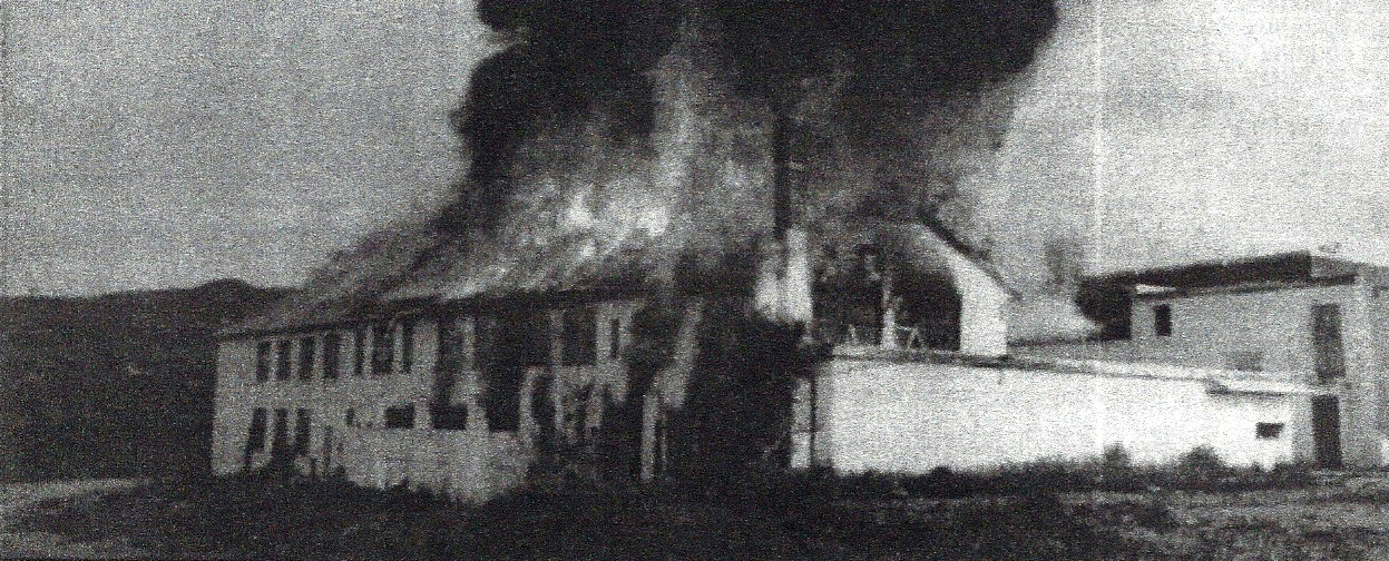 Vo-Ag Buildings burns in 1997