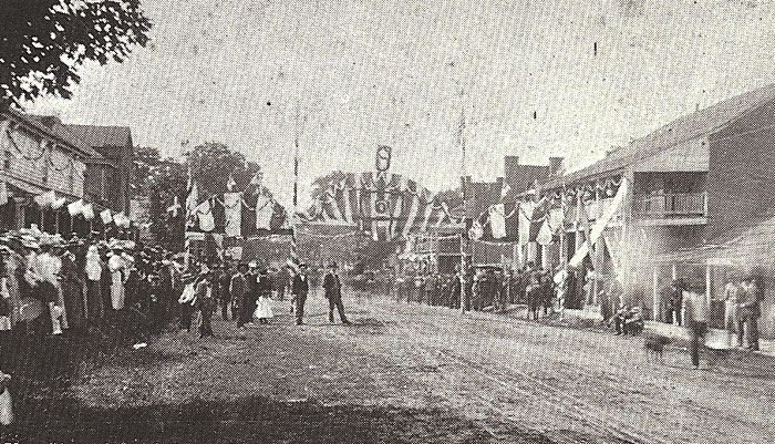 1901 - Unveiling of the Confederate Monument on Union Main Street.